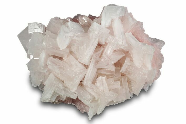 Pink Halite Crystal Cluster - Trona, California #279829